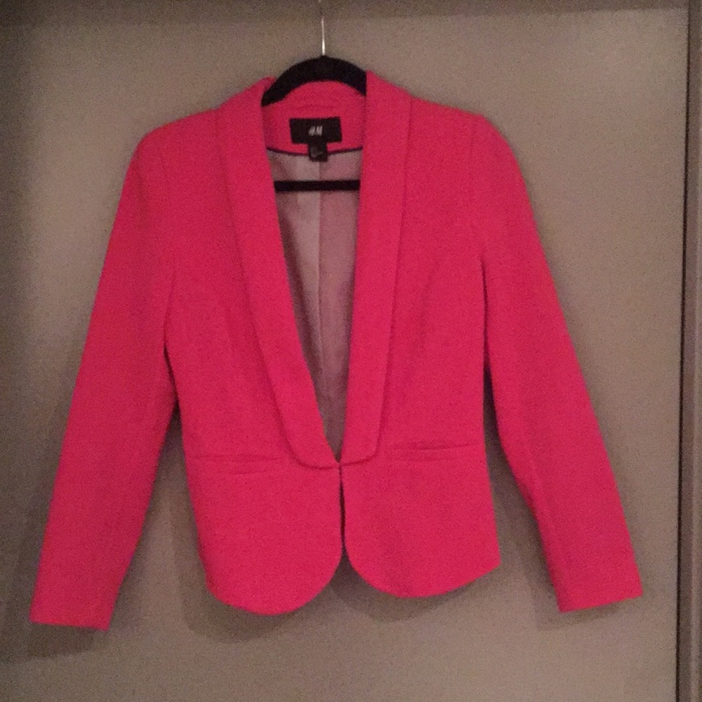 Adorable pink blazer